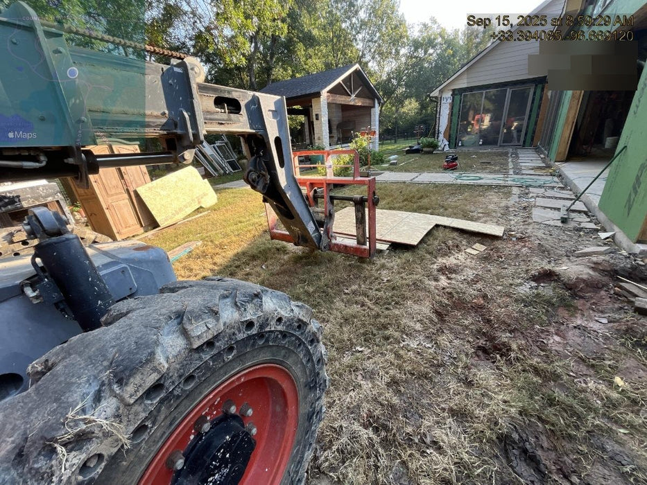 2016 Skyjack SJ843 TH 60" Carriage, Solid Tires, Open ROPS