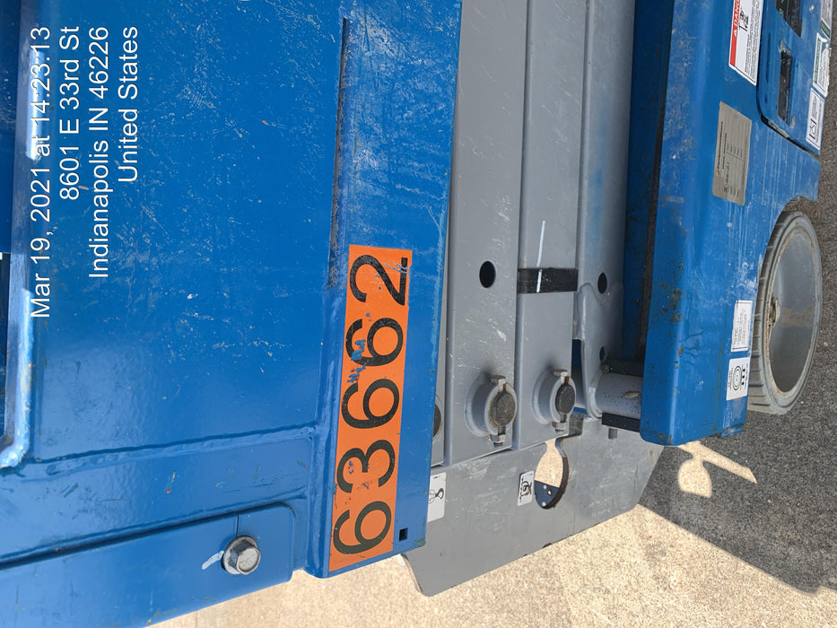 2020 Genie GS-1930 Solid Non Marking Tires, Beacon, Folding rails with half height swing gate