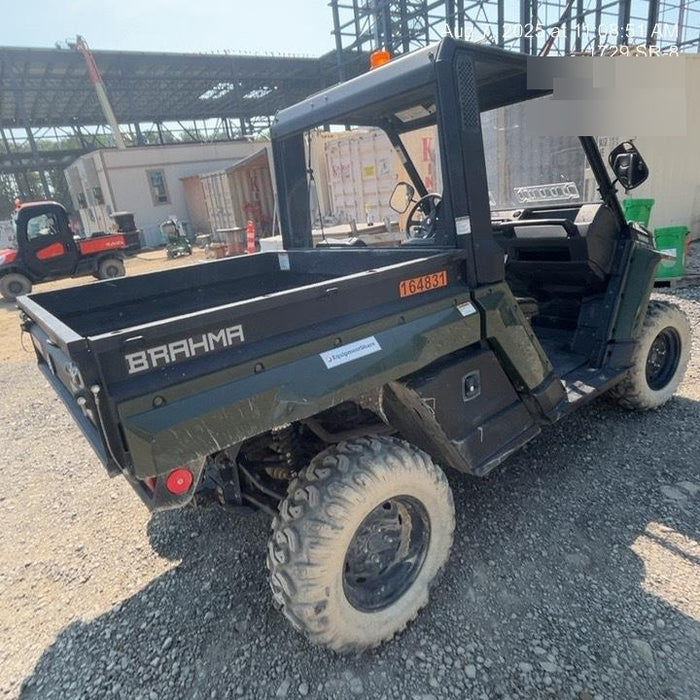 2021 Yanmar YU1000 Canopy, Steel Wheel, Poly WindShield, Beacon, Backup Alarm