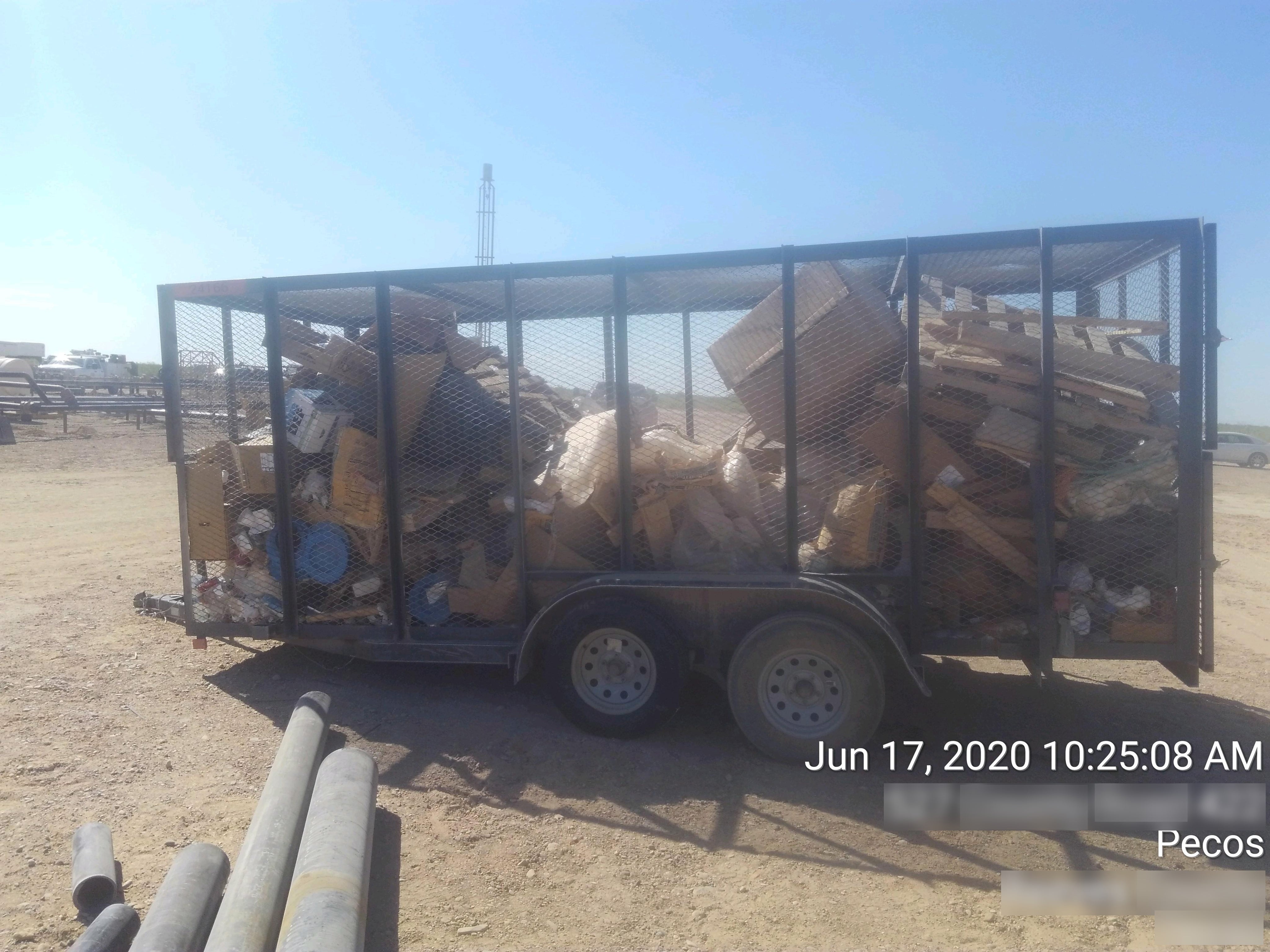 2019 CENTEX Trash Trailer
