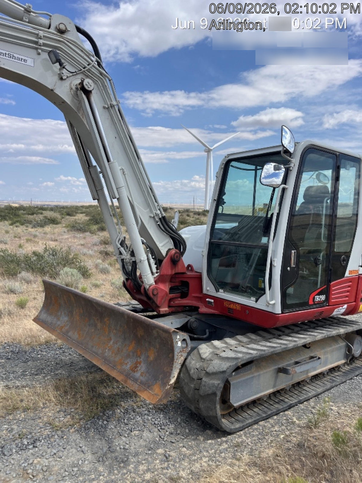 2022 TAKEUCHI TB290-CR
