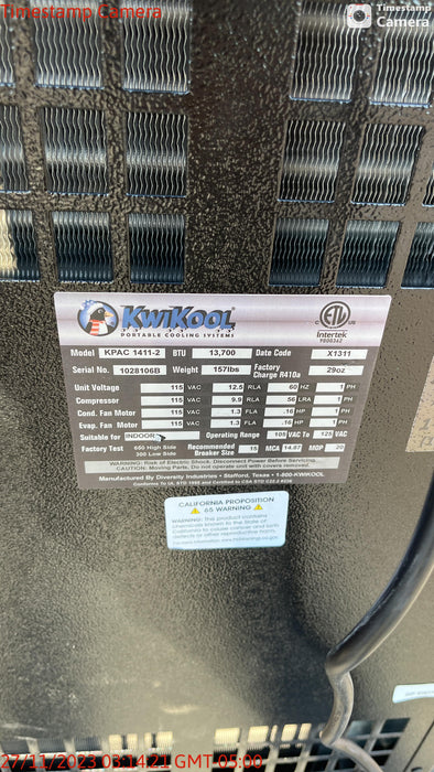 2023 KWIKOOL KPAC1411-2