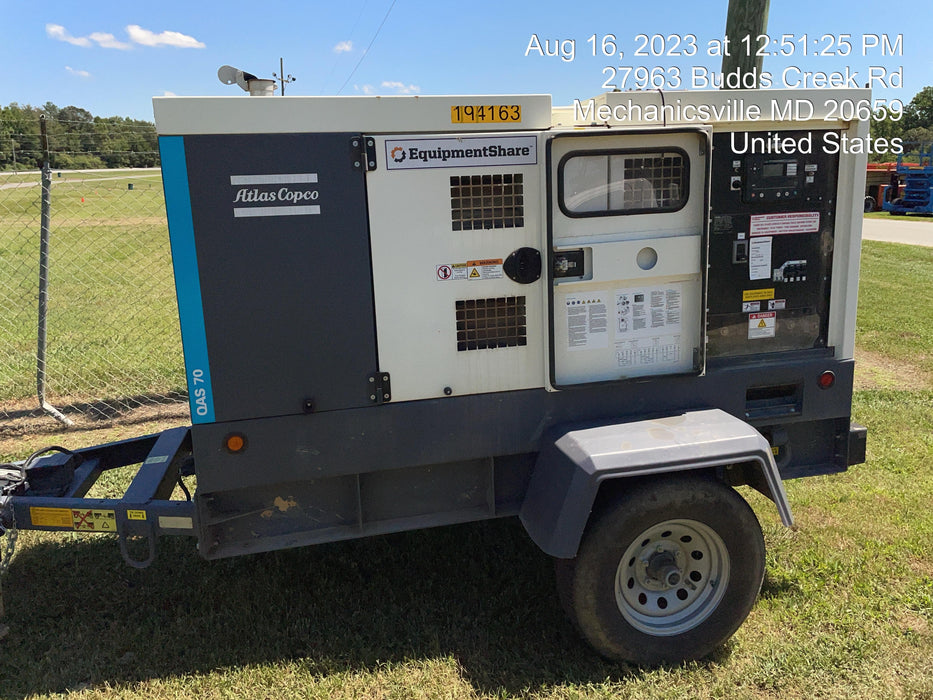 2021 ATLAS COPCO QAS 70