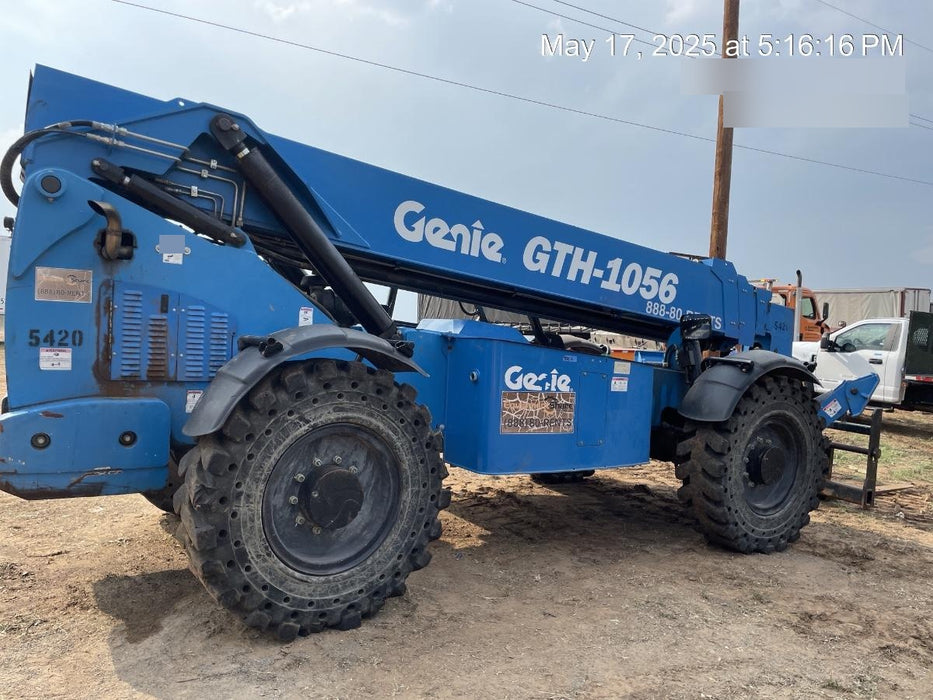2017 Genie GTH-1056 Genie GTH1056, Solid Tires, 60" carriage, Light Kit, Open ROPS