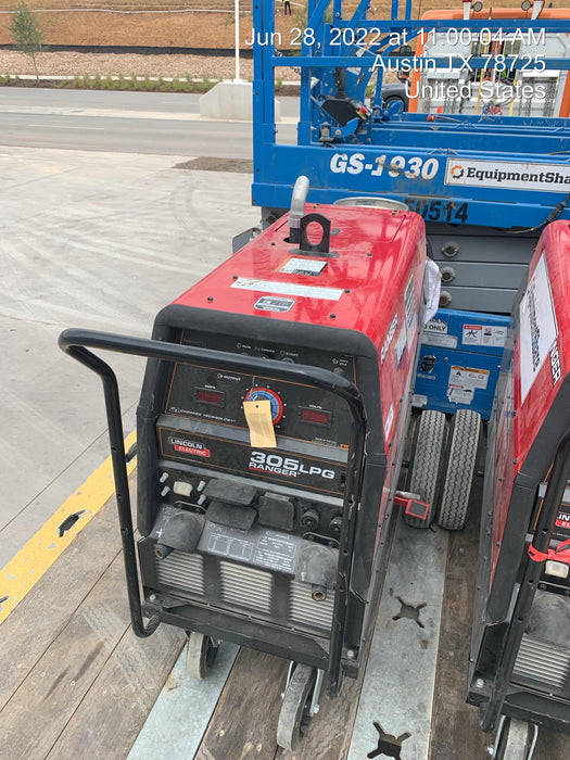 2022 Lincoln Electric Ranger 305 LPG RANGER 305 LPG (KOHLER) ONEPAK