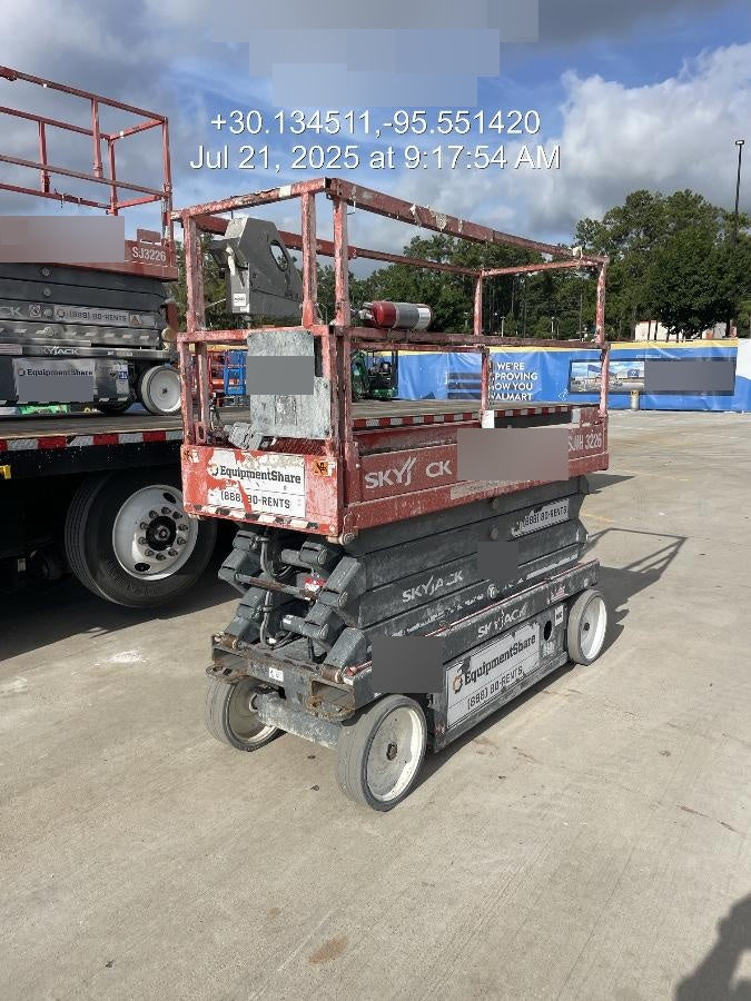2019 Skyjack SJIII-3226 Standard Options, Trojan Batteries