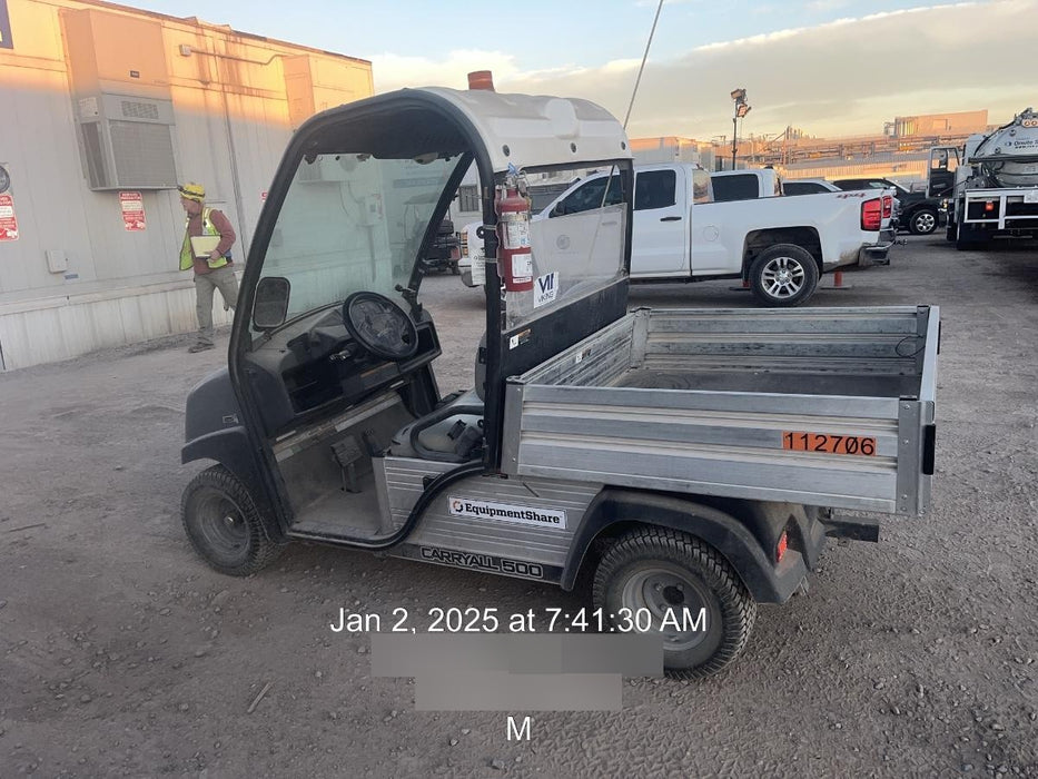 2020 Club Car CA500E Canopy, NM Tires, 48-volt Electric Drive System w/ 500 amp Motor Controller