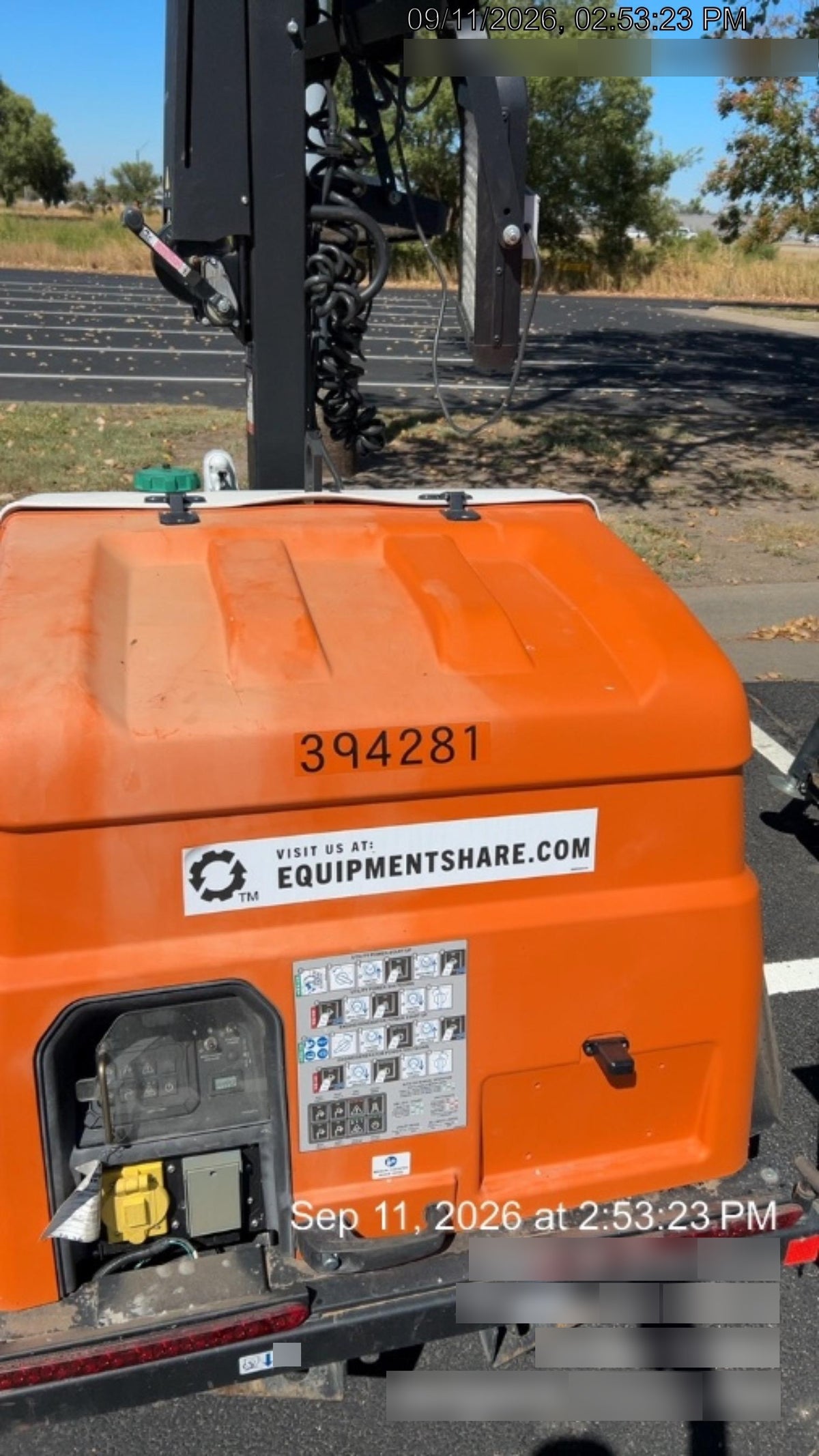 2024 Generac MLT2 Diesel, Flex Switch 120V Input, Powerzone Controller, 
(4) 320W LED Lights, 4kW Generator, 39.9 Gal Fuel Tank, 2" Ball, T3