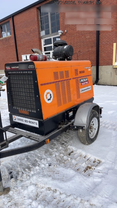 2022 Lincoln Electric Vantage 549X Crosslink Technology, Trailer Mounted, ES Decals, T3