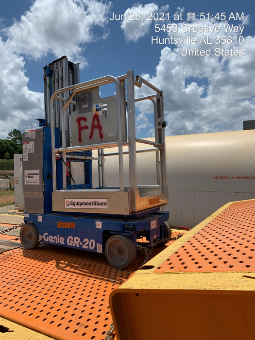 2020 GENIE GR-20