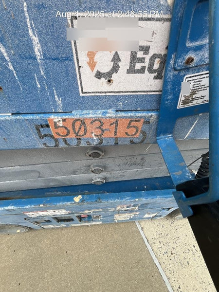 2019 Genie GS-1930 Fixed Rails with Chain Entry