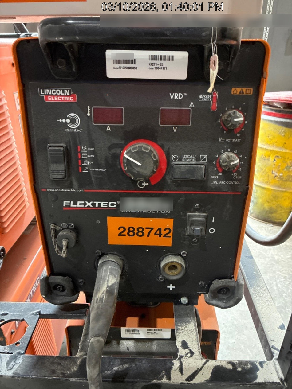 2022 LINCOLN ELECTRIC FLEXTEC 350X