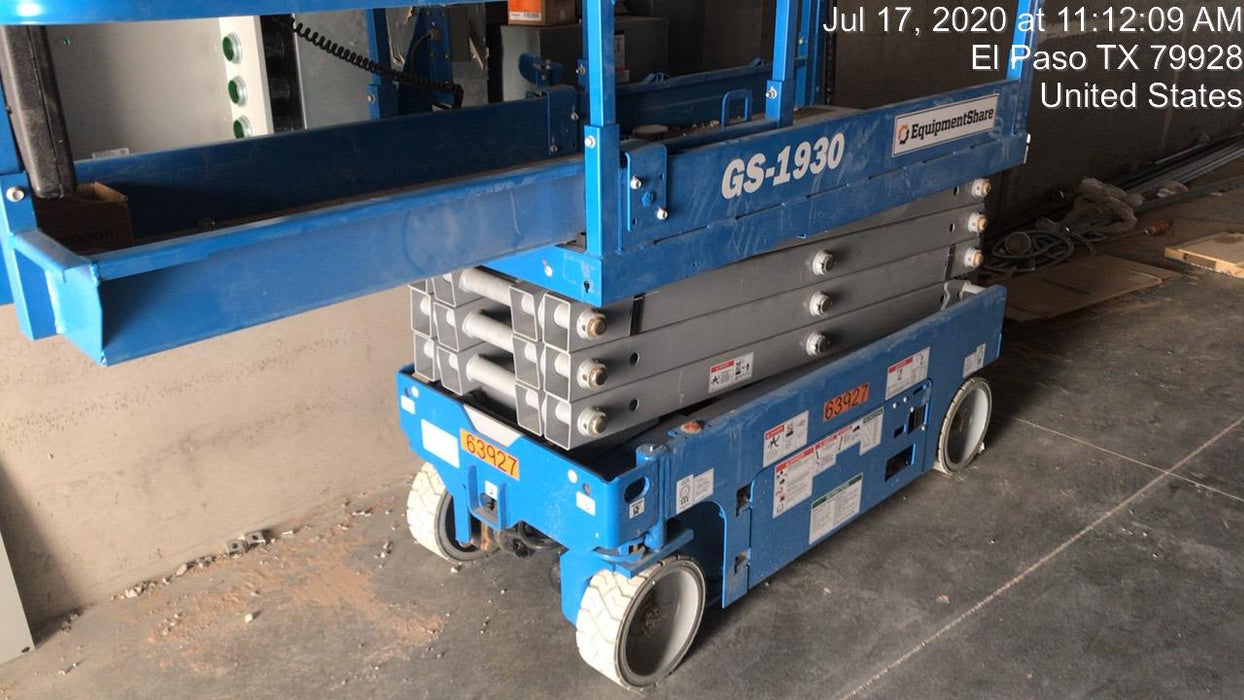 2020 Genie GS-1930 Standard Machine