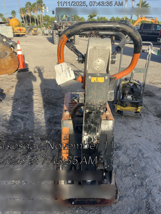 2023 Multiquip MV308GH Honda GX270, 18" Plate, Tachometer