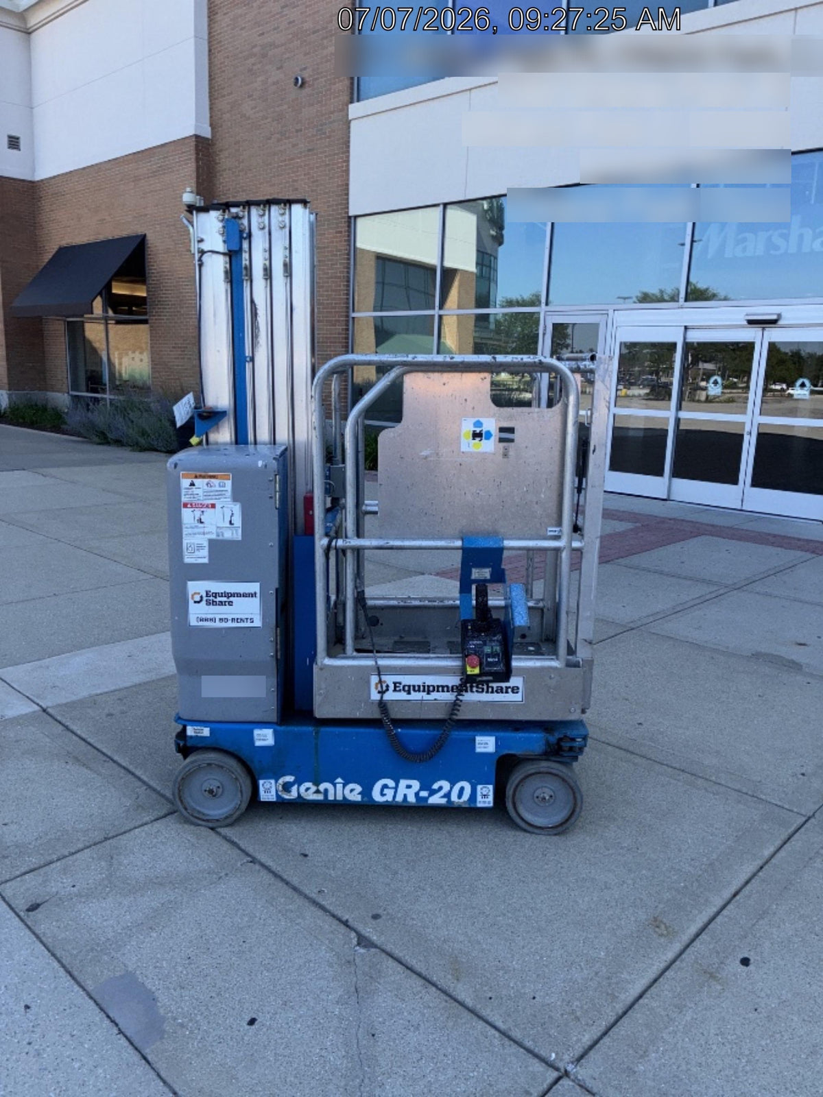 2020 GENIE GR-20