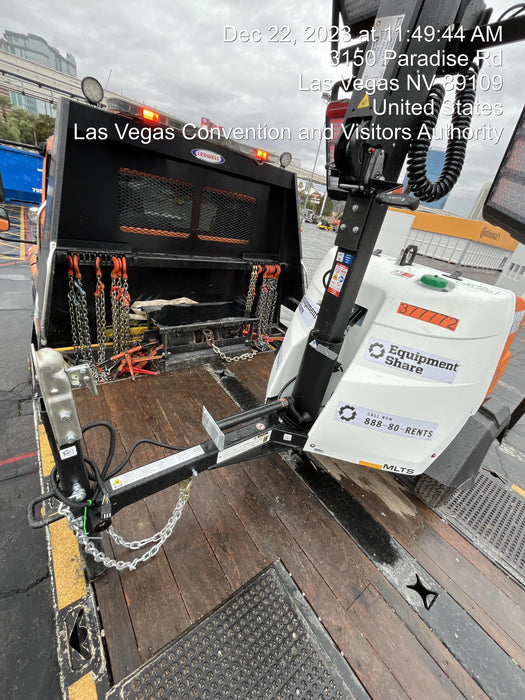 2023 Generac MLT2 Diesel, Flex Switch 120V Input, Powerzone Controller, 
(4) 320W LED Lights, 4kW Generator, 39.9 Gal Fuel Tank, 2" Ball, T3