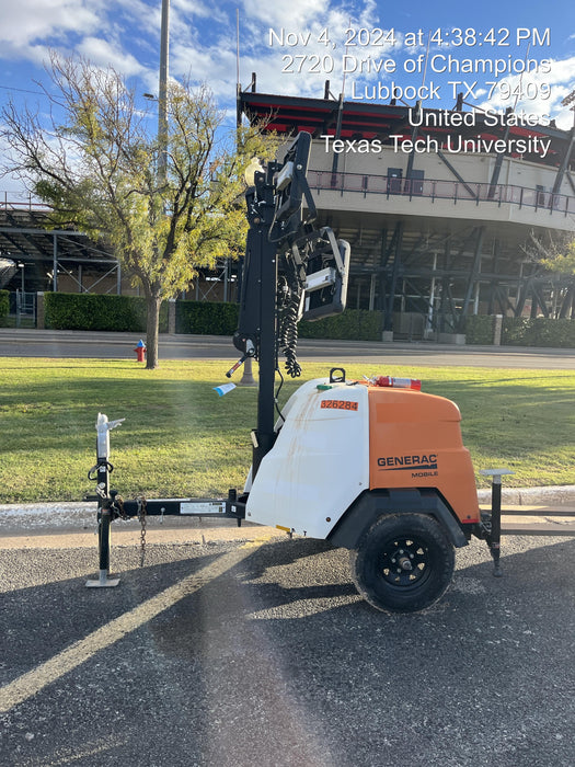 2023 Generac MLT2 Diesel, Flex Switch 120V Input, Powerzone Controller, (4) 320W LED Lights, 4kW Generator, 39.9 Gal Fuel Tank, 2" Ball, T3