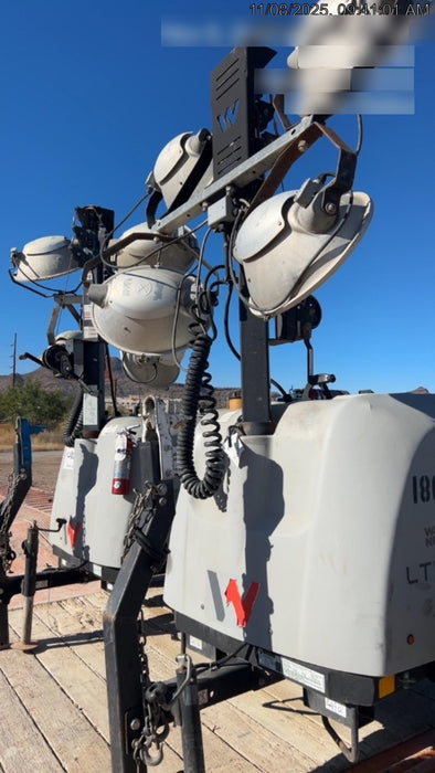 2018 Wacker Neuson LTV6L-MH LTV6L Mobile Light Tower w/Fuel Level Sensor Installed