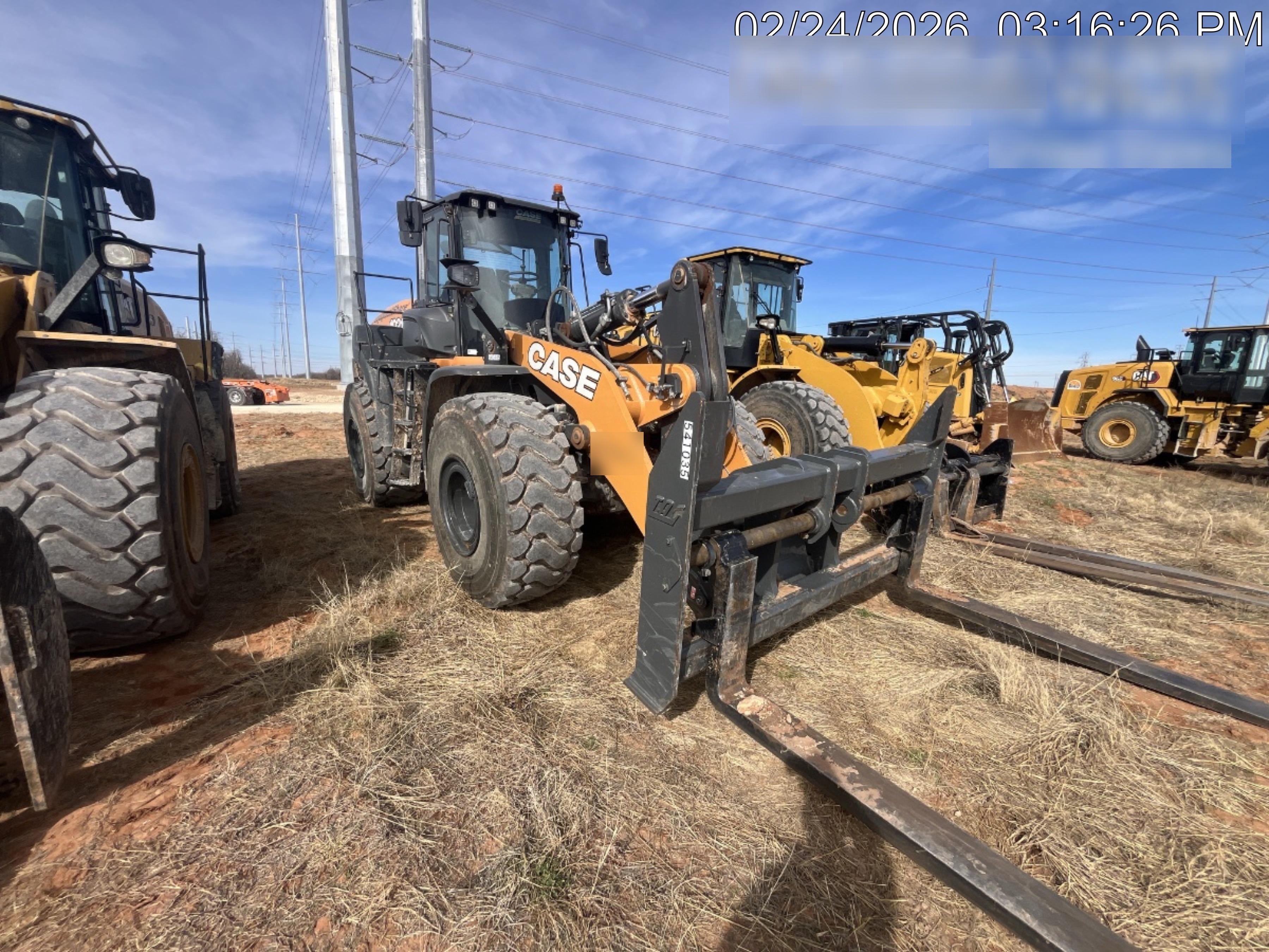2025 CASE Case 96" Fork Set