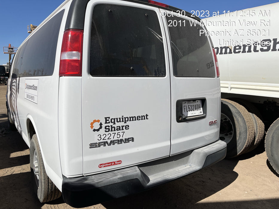 2023 GMC Savana 3500 - Rental
