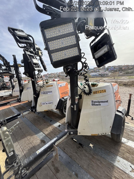 2024 Generac MLT2 Diesel, Flex Switch 120V Input, Powerzone Controller, 
(4) 320W LED Lights, 4kW Generator, 39.9 Gal Fuel Tank, 2" Ball, T3