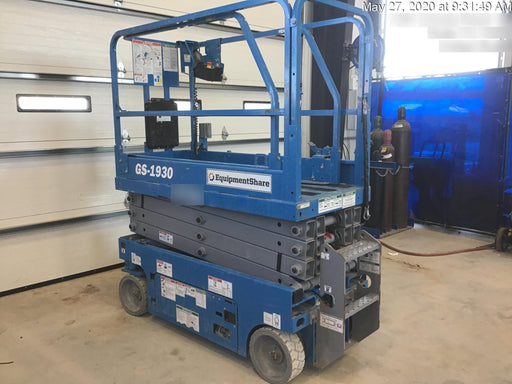 2019 Genie GS-1930 Fixed rails with chain Entry