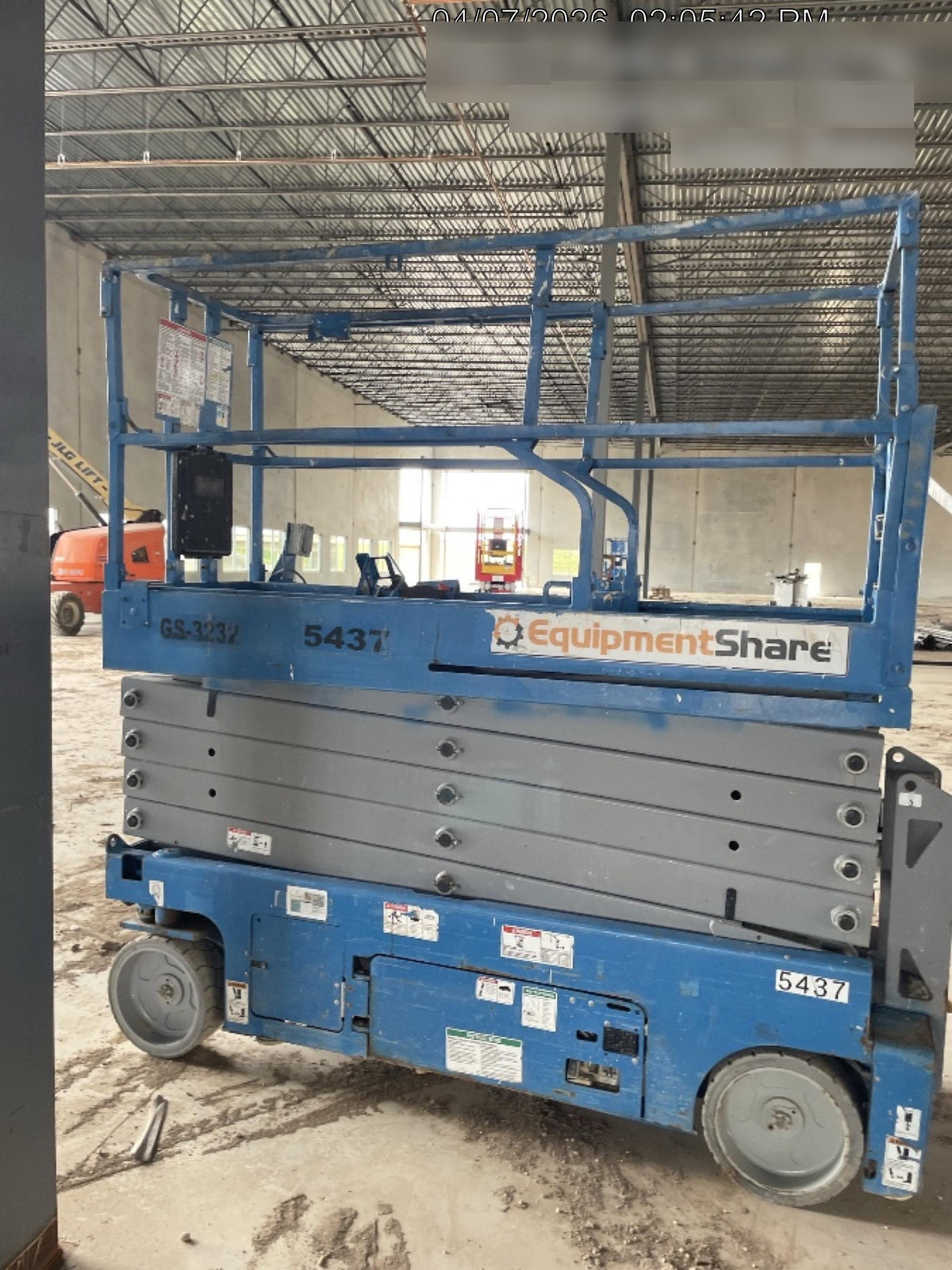 2017 Genie GS-3232 Genie GS3232 Narrow 32' Scissor Lift