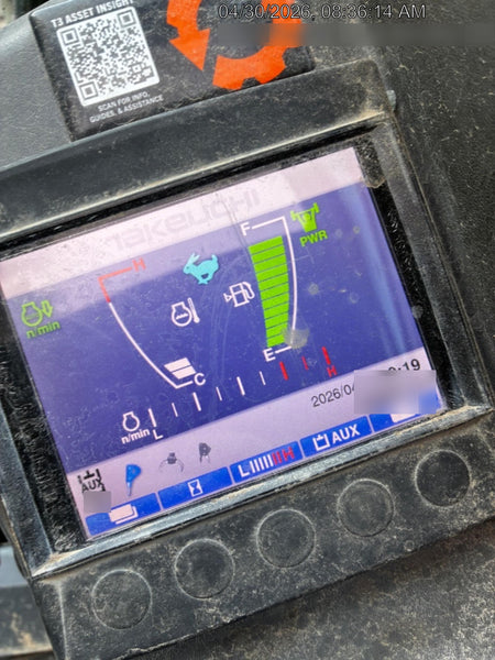 2019 Takeuchi TB290 Takeuchi TB290 Cab/Heat/AC w/Rubber Tracks, Auxiliary Hydraulics, Dozer Blade, Manual QC, 18/24/36" Buckets, Hydraulic Thumb Installed