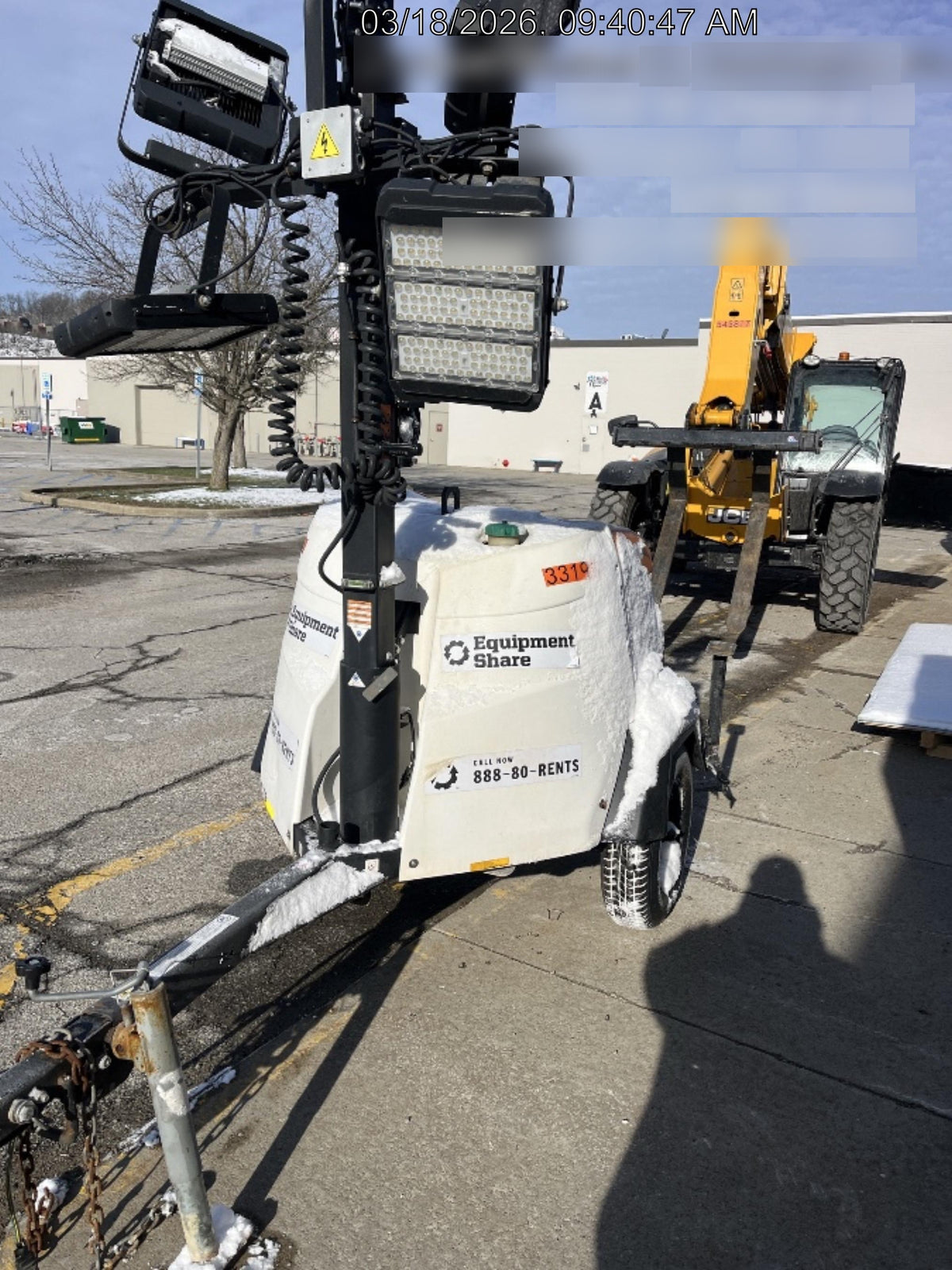 2023 Generac MLT2 Diesel, Flex Switch 120V Input, Powerzone Controller, (4) 320W LED Lights, 4kW Generator, 39.9 Gal Fuel Tank, 2" Ball, T3