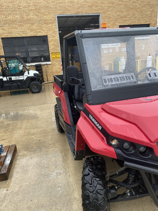 2021 Yanmar YU1000 Canopy, Steel Wheel, Poly WindShield, Beacon, Backup Alarm