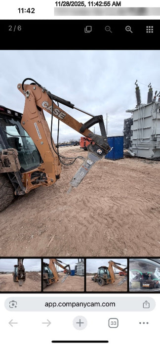 2023 JCB 3CX-14 Extendable Stick 74hp, Cab/Heat/Air, 4WD, Extendable Stick, Easy Controls, 1 Way Hydraulics, With Loader Pipework