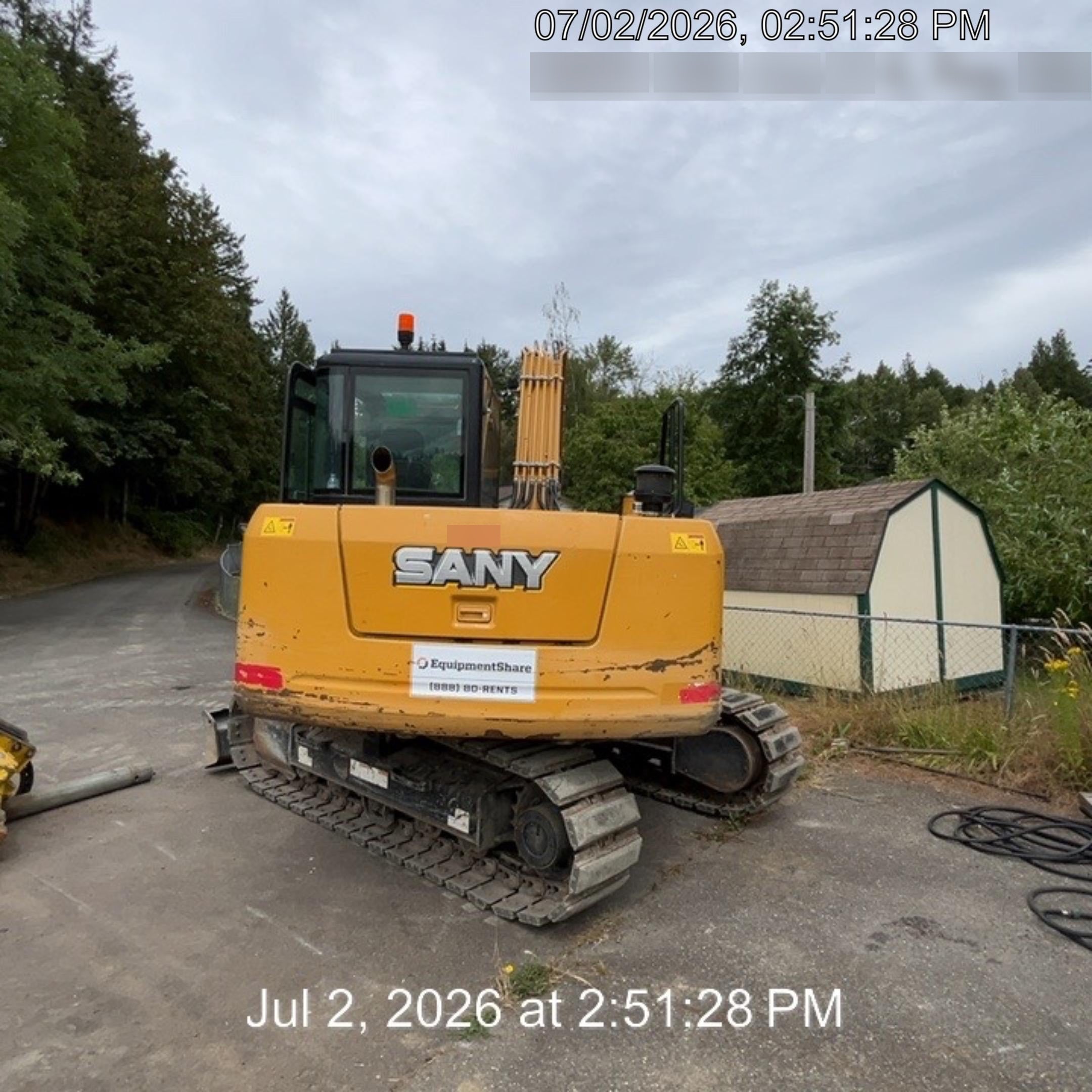 2020 SANY SY95C