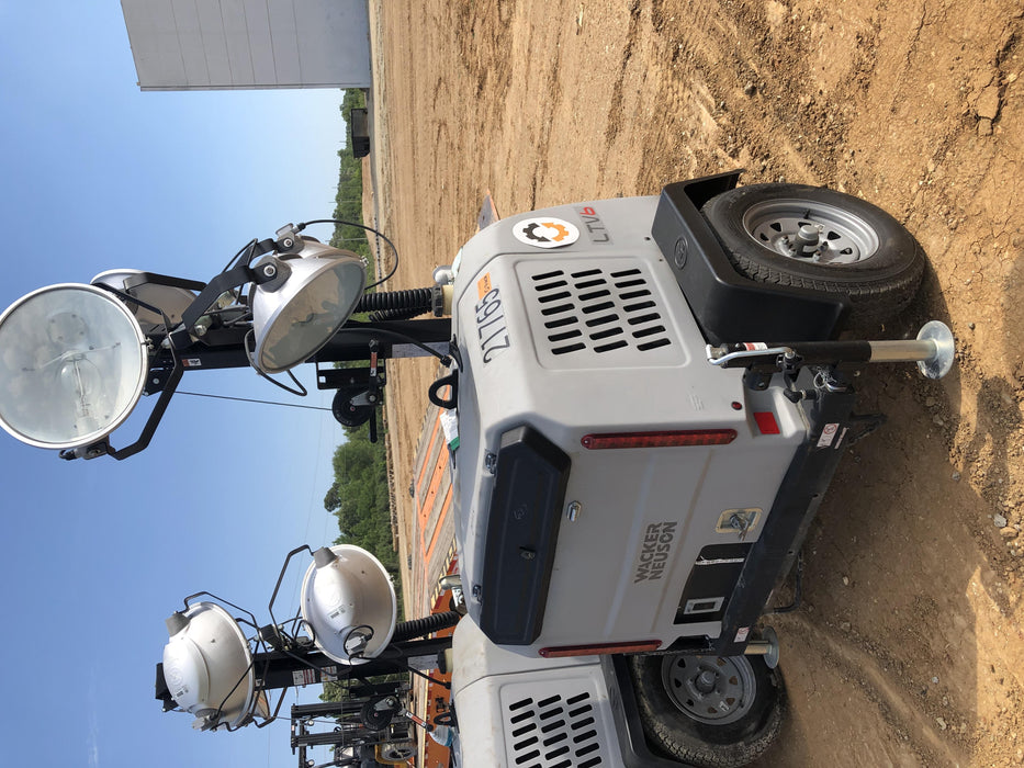 2019 Wacker Neuson LTV6L-MH Wacker Neuson LTV6L Mobile Light Tower w/Fuel Level Sensor Installed