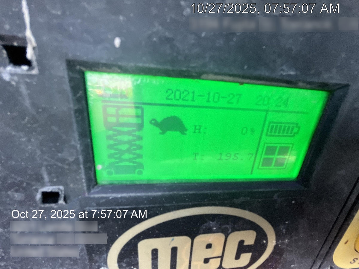 2019 MEC 1330SE Motion Alarm, Beacon, Includes MachineLink keypad and telematics device