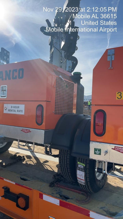 2023 Wanco WLTT-4MM4K Diesel, Deep Sea Controller, Shore Power Plug, Auto Start, (4) 350W LED Floodlights, 4kW Generator, 60 Gal Fuel Tank, 2" Ball, T3