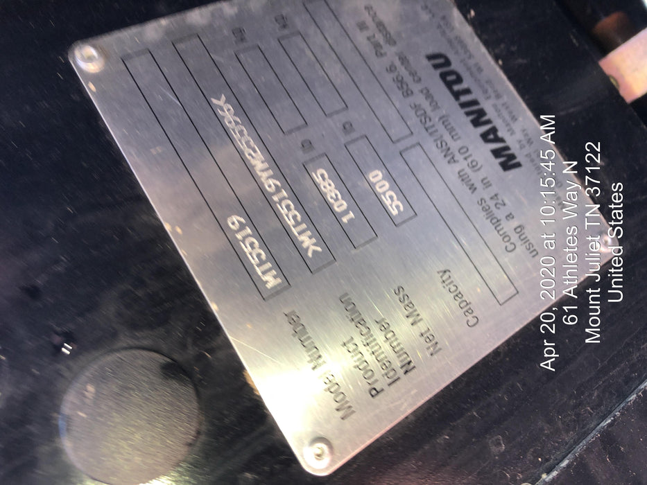 2020 MANITOU MTA5519