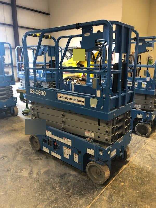 2018 Genie GS-1930 Genie GS-1930 Scissor Lift w/Standard Options