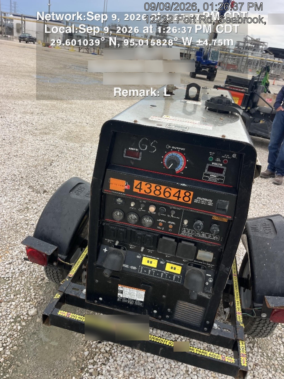 2024 Lincoln Electric LE400 Kubota V1505, Trlr, Cable Rack, Light Kit, ES Decals, T3