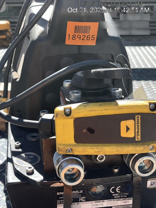 2021 ENERPAC ZU4408JB