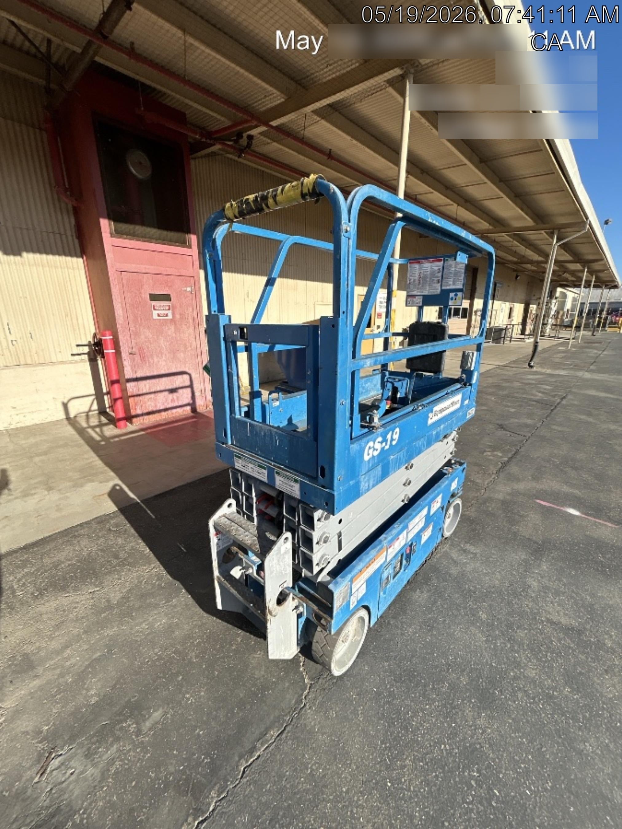 2019 Genie GS-1930 Half Height Swing Gate, 800W Inverter