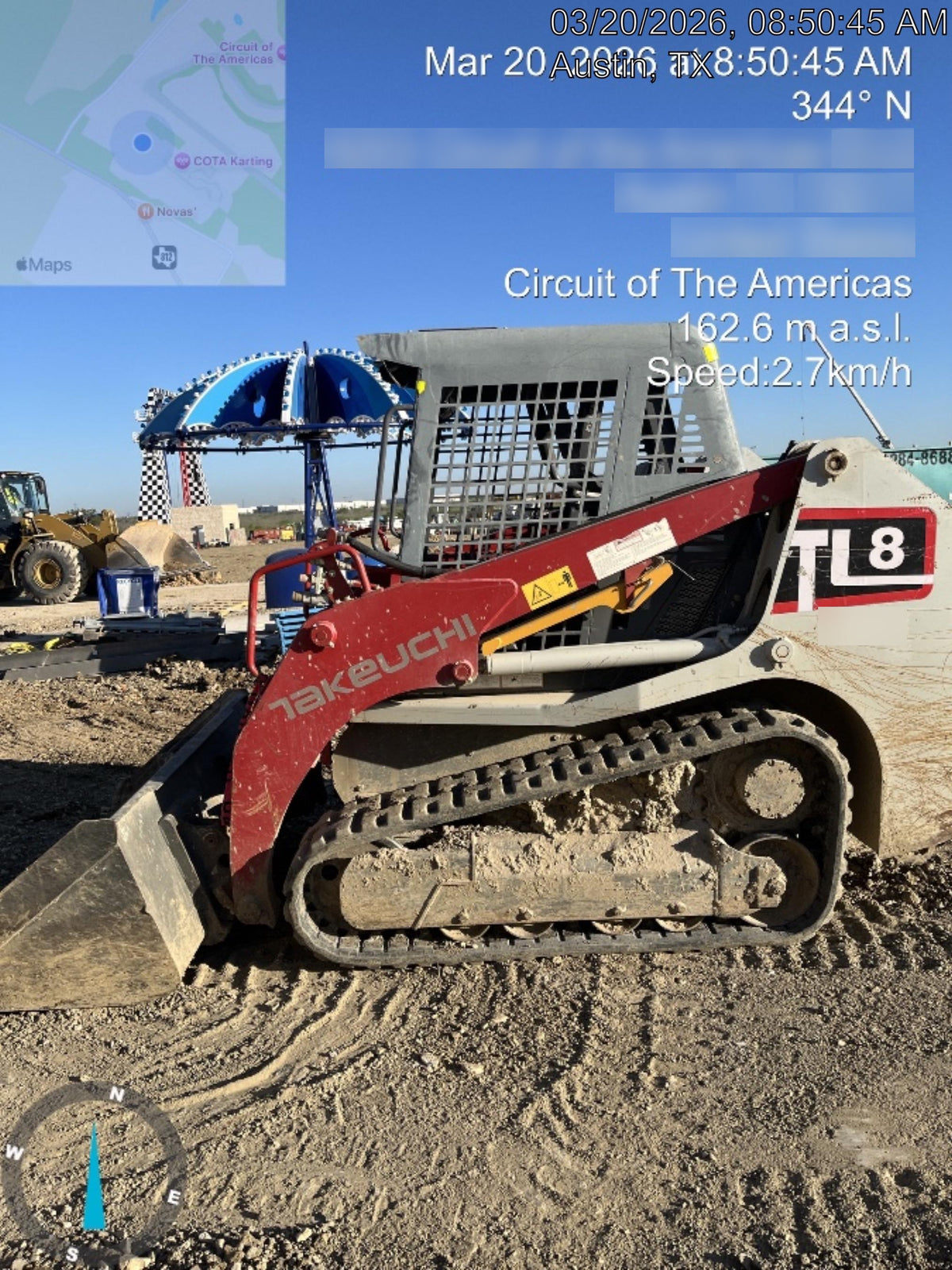2019 TAKEUCHI TL8W