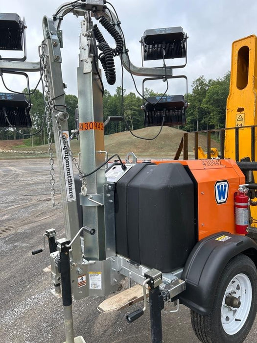 2024 Wanco WLTT-4MM4K Diesel, Deep Sea Controller, Shore Power Plug, Auto Start, (4) 350W LED Floodlights, 4kW Generator, 60 Gal Fuel Tank, 2" Ball, T3