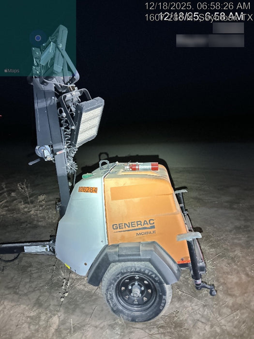 2023 Generac MLT2 Diesel, Flex Switch 120V Input, Powerzone Controller, (4) 320W LED Lights, 4kW Generator, 39.9 Gal Fuel Tank, 2" Ball, T3