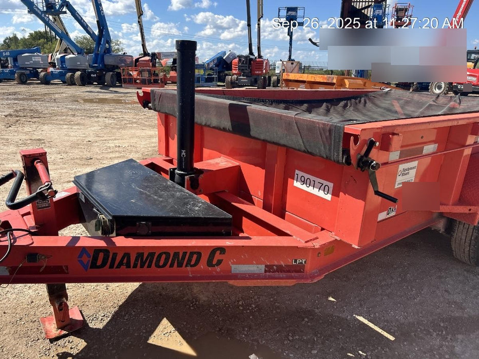 2022 DIAMOND C TRAILERS LPD-14