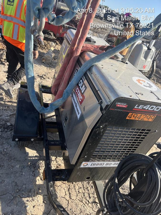 2025 Lincoln Electric LE400 Diesel, Kubota V1505, 22 HP, Trlr, Cable Rack, Light Kit, ES Decals, T3