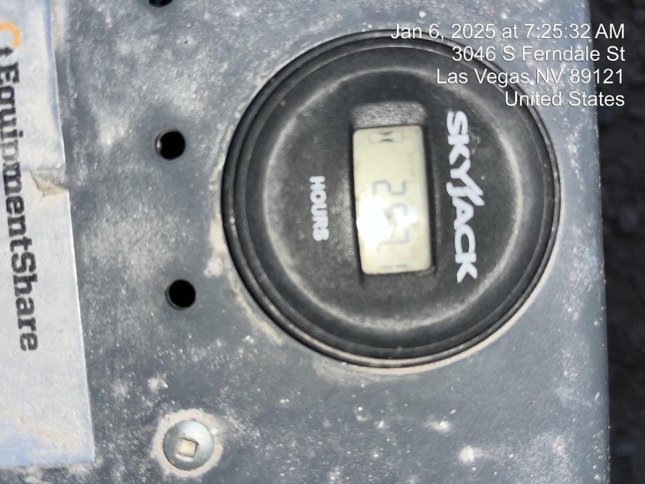 2019 Skyjack SJIII-3219 Standard Options, Trojan Batteries