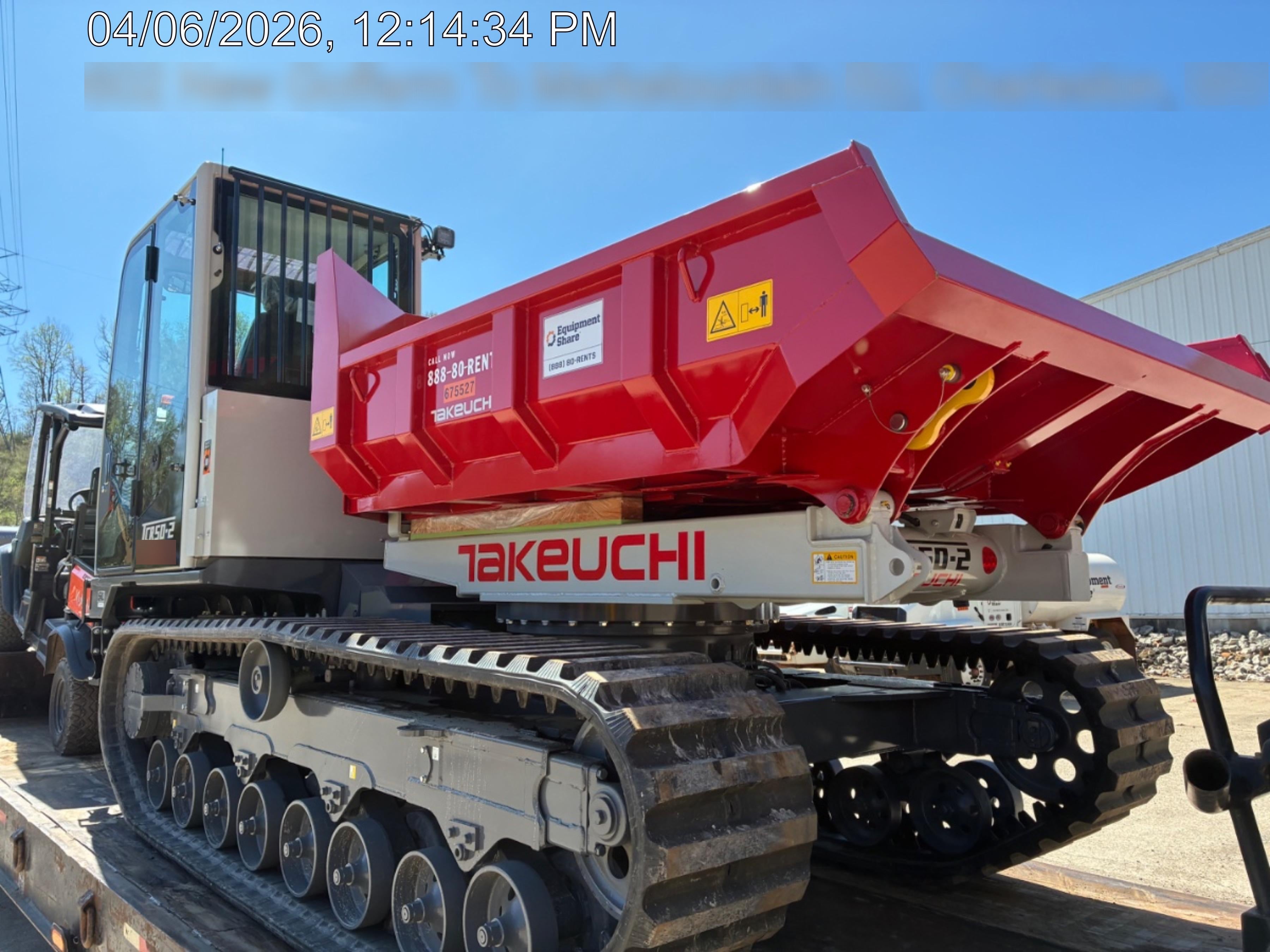 2026 TAKEUCHI TCR 50-2CR