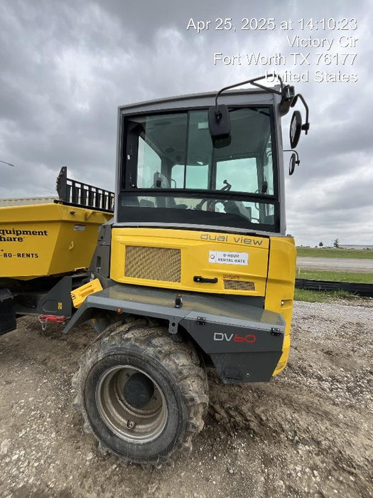 2025 WACKER NEUSON DV604 Cab Standard Tires