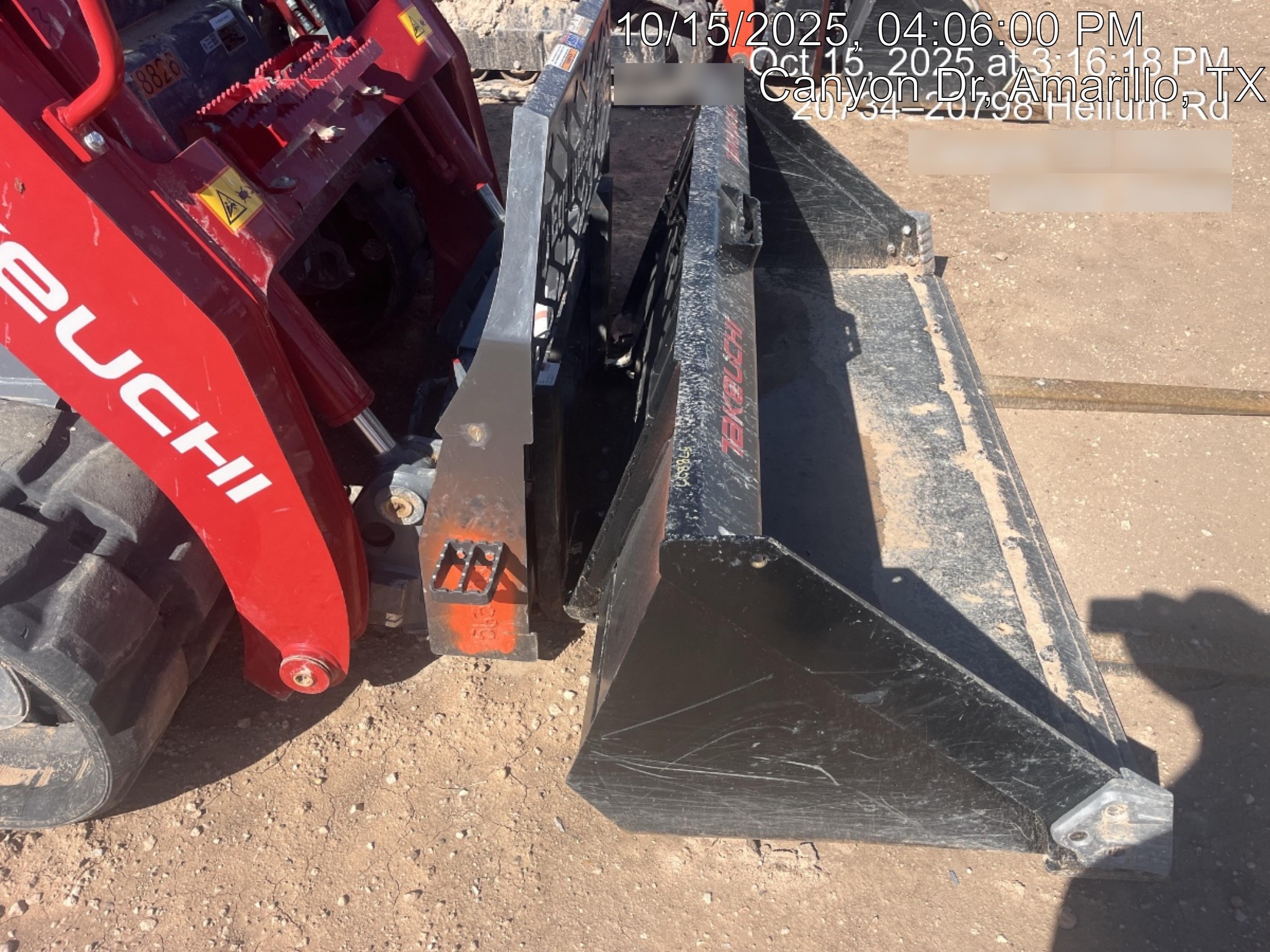 2025 PALADIN 72" Skid Steer Forks