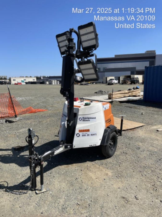 2023 Generac MLT2 Diesel, Flex Switch 120V Input, Powerzone Controller, (4) 320W LED Lights, 4kW Generator, 39.9 Gal Fuel Tank, 2" Ball, T3